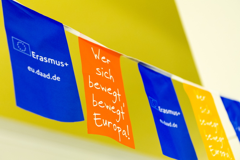 [Translate to English:] Erasmus Flagge