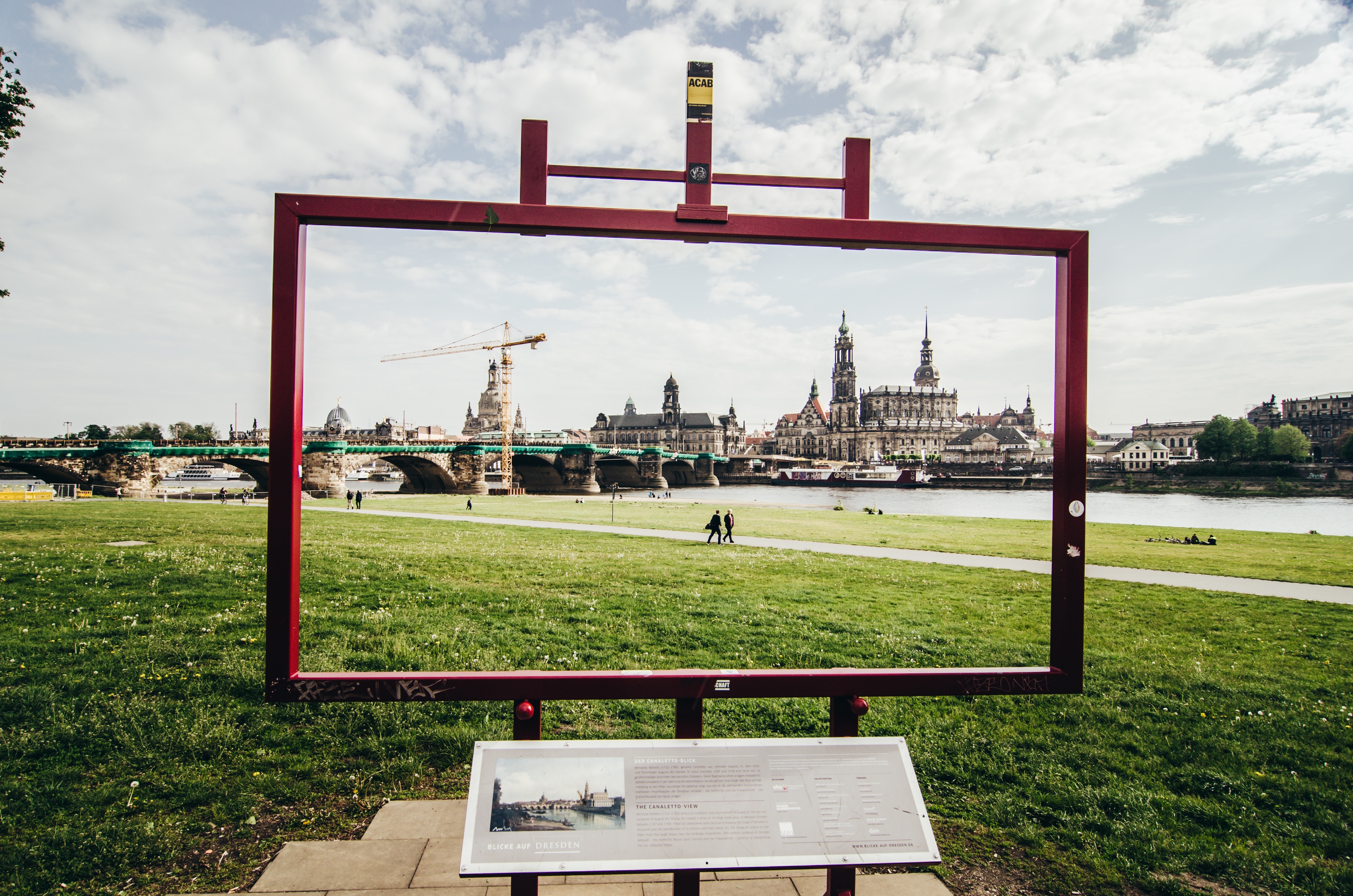 [Translate to English:] Canalettoblick Dresden
