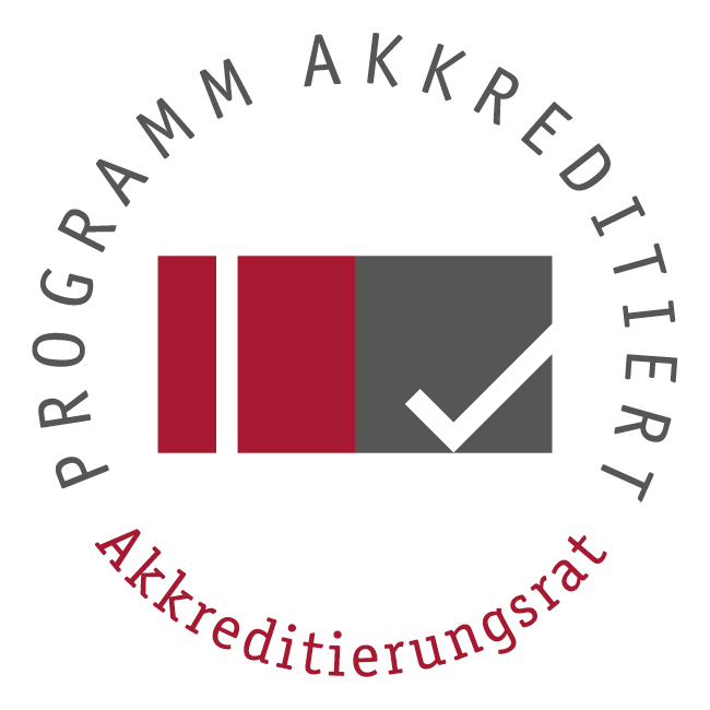Accredited until 31st August 2027 by HTW Dresden