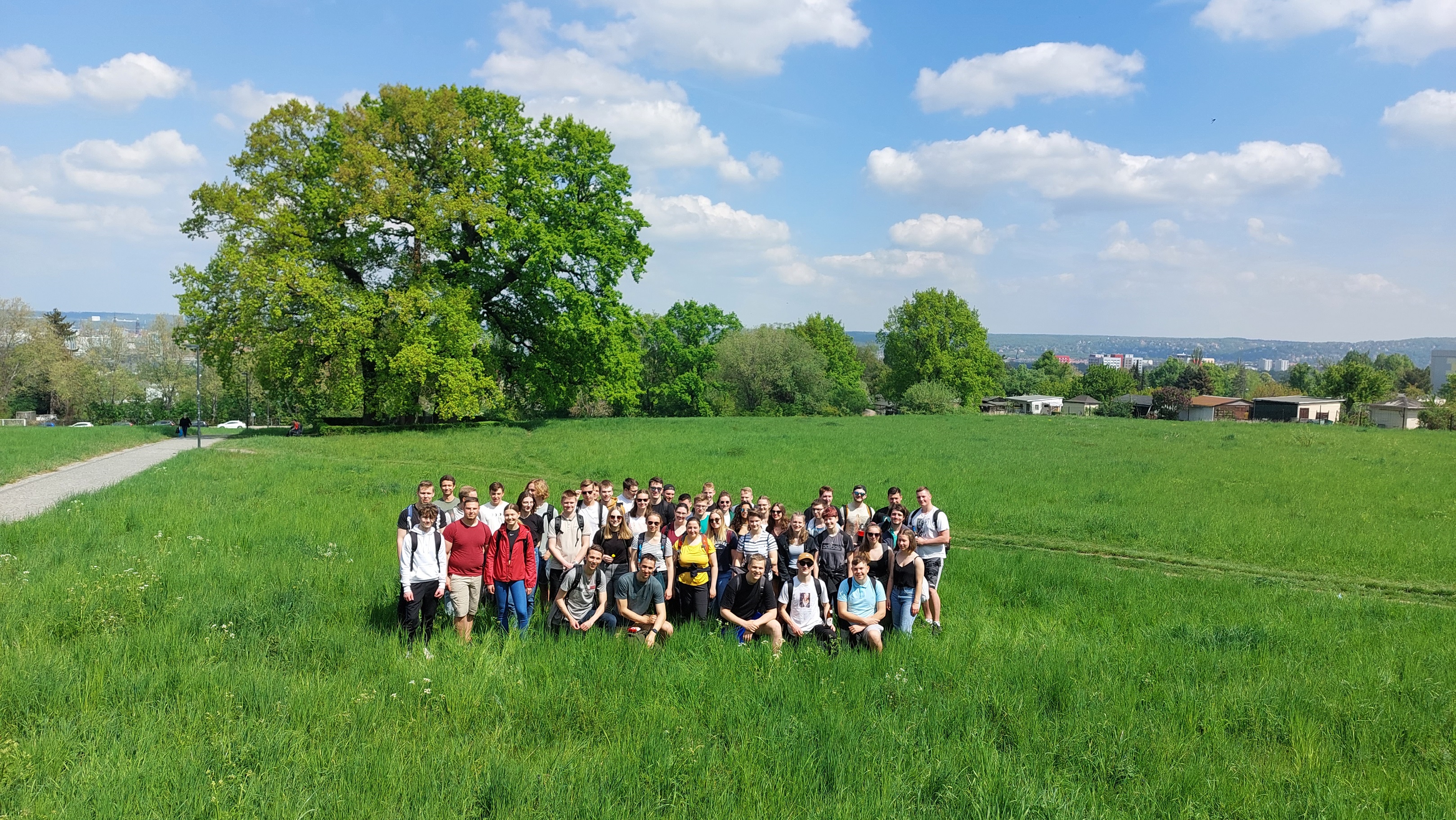 Group photo of the class of 2021