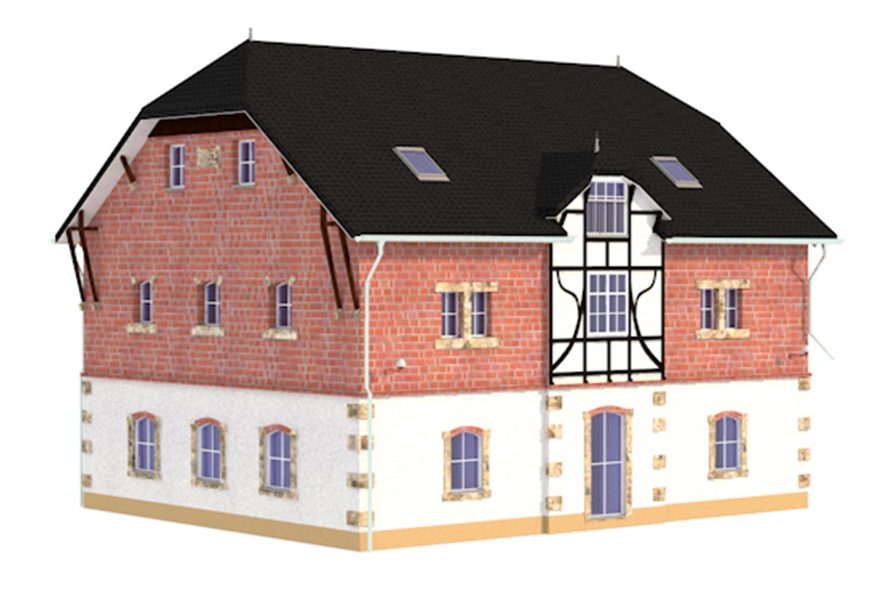 Rendering Haupthaus