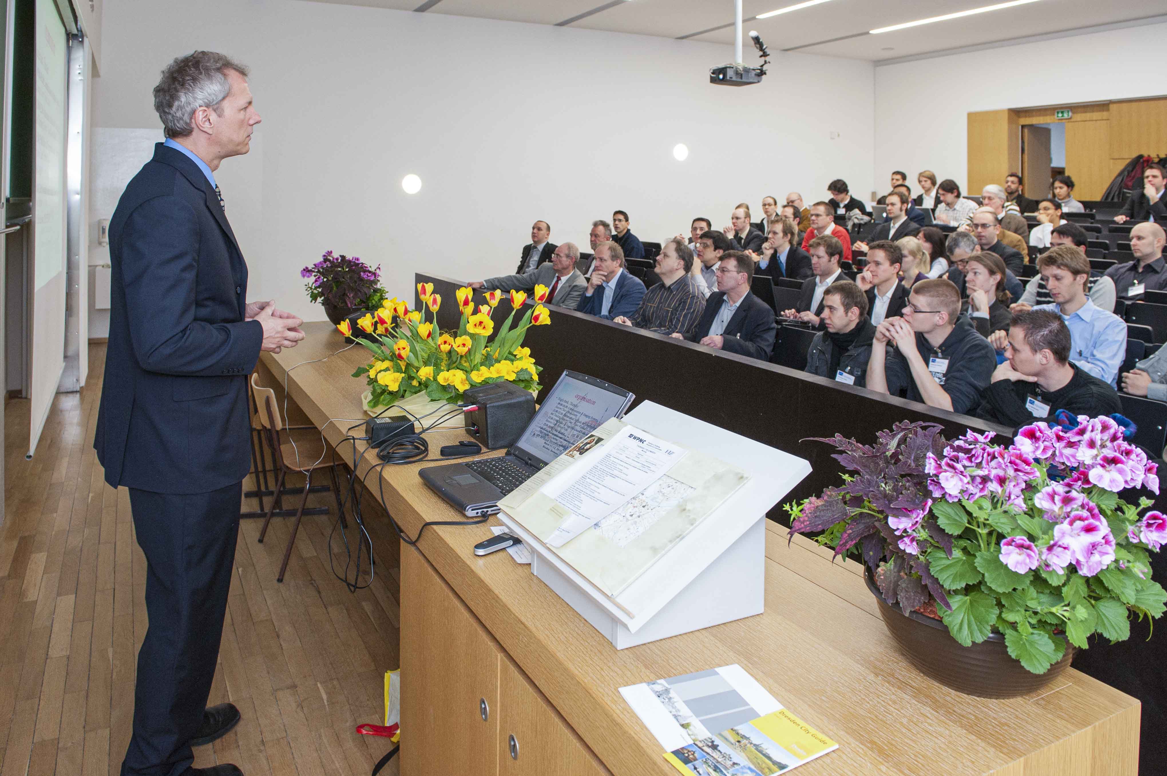 Tagungseröffnung durch Prof. Sven Zeisberg