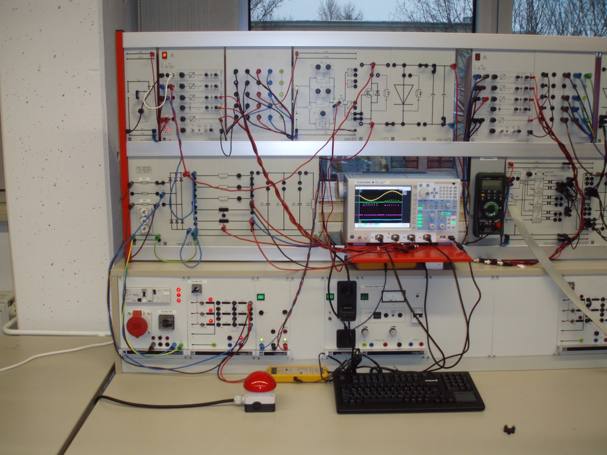Labor Leistungselektronik, Praktikum Bestimmung von Netzrückwirkungen 1