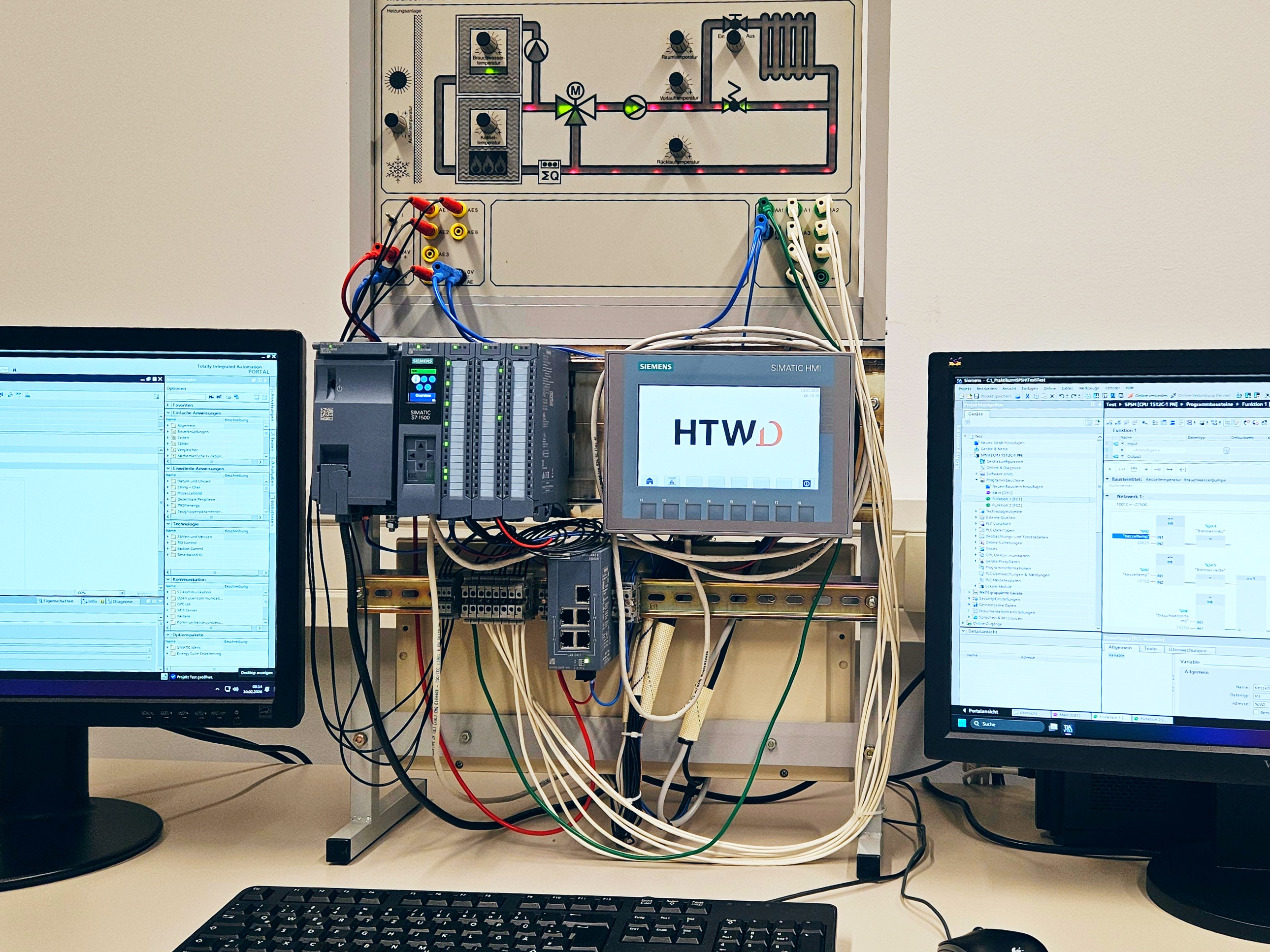 SPS-Heizungssteuerung