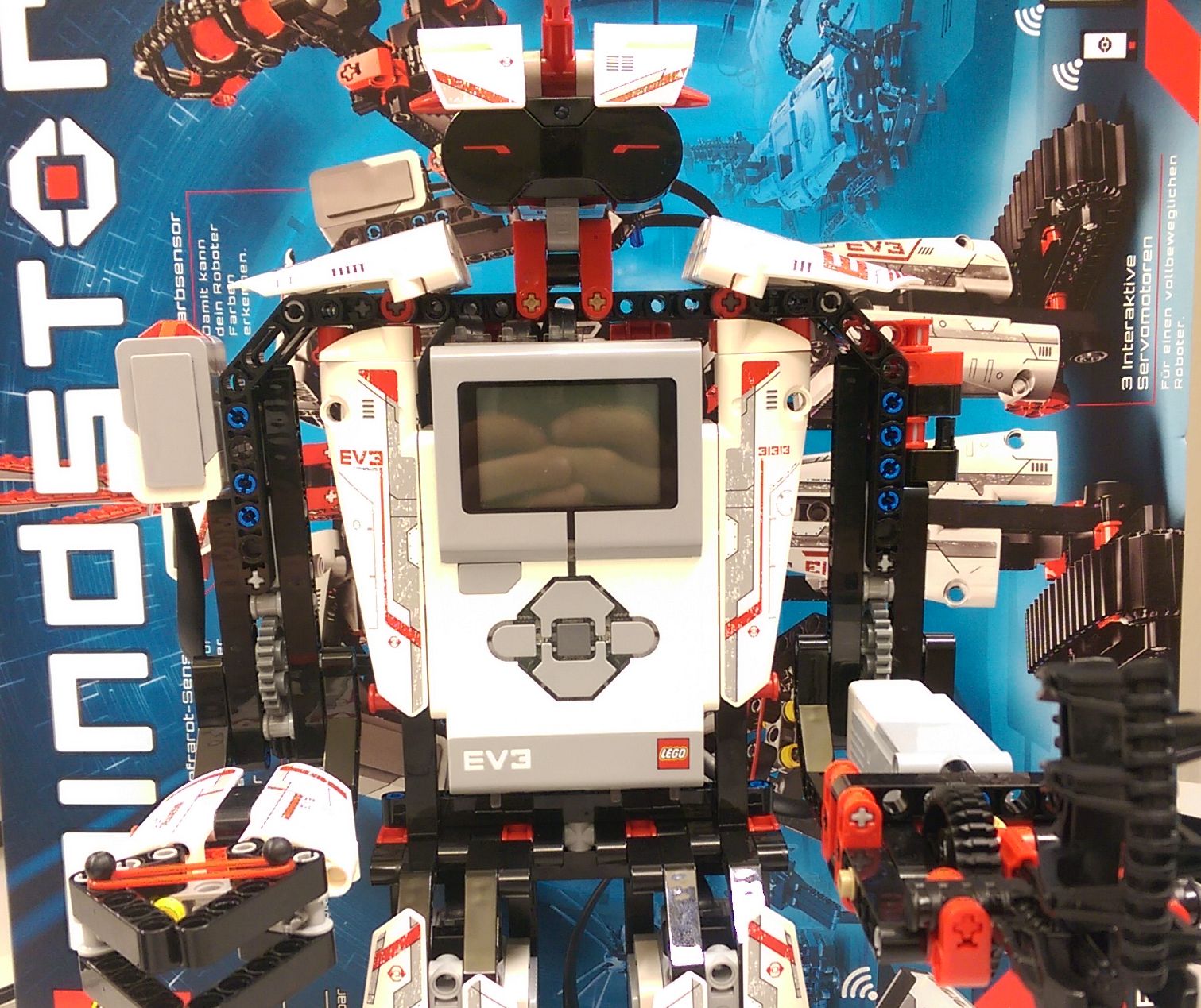 Roboter Everstorm aus dem Lego Mindstorm EV 3 Bausatz