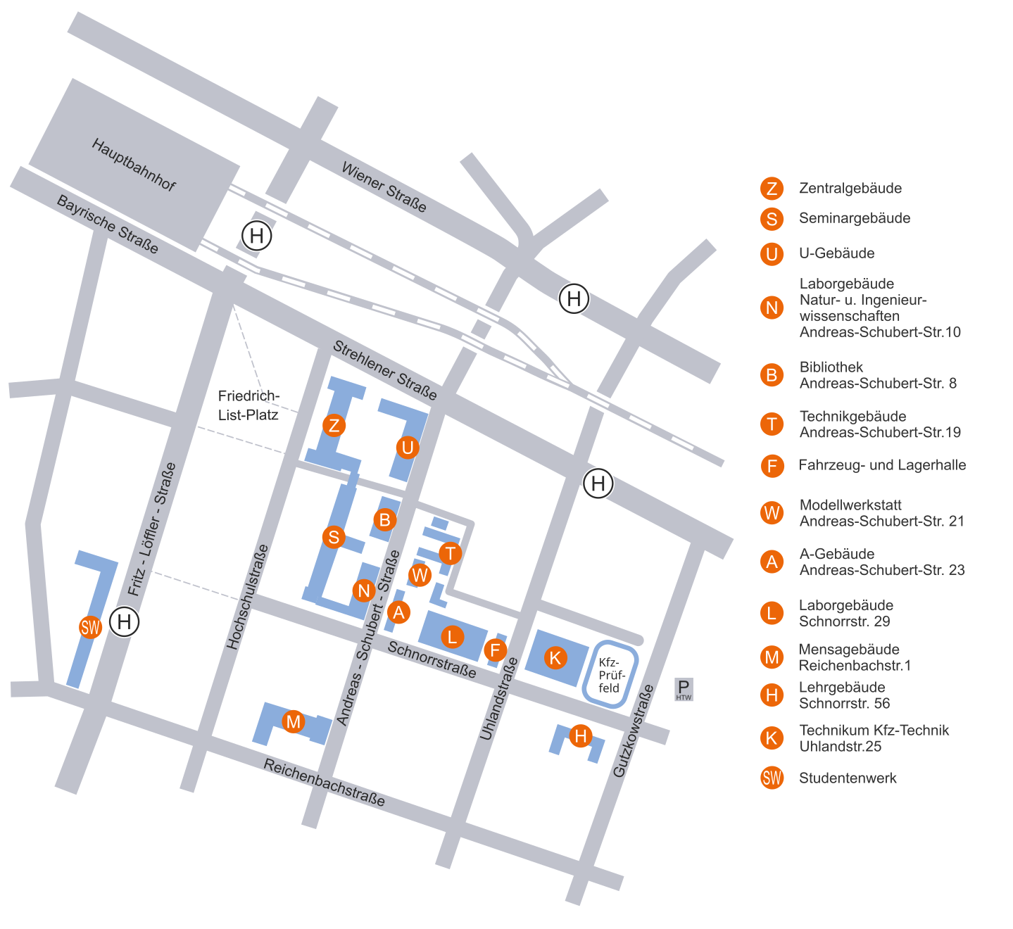 Campusplan