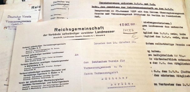 Wintervortrag Reichsgemeinschaft der Verbände selbständiger vereideter Landmesser