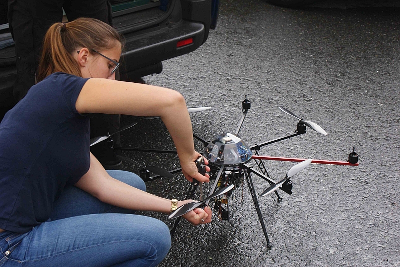 Preparation of a UAV flight