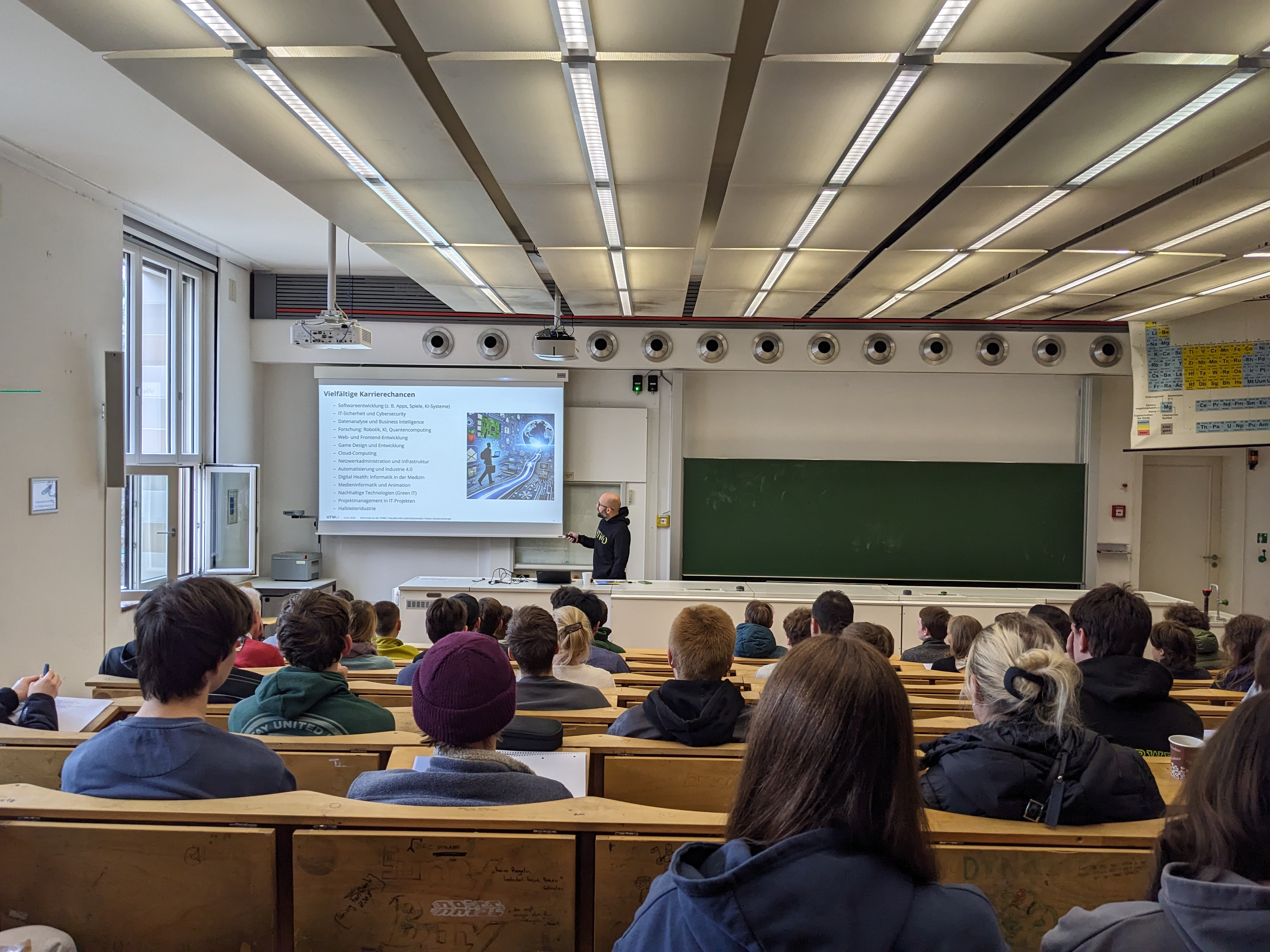 Blick in die Einführungsveranstaltung beim HIT