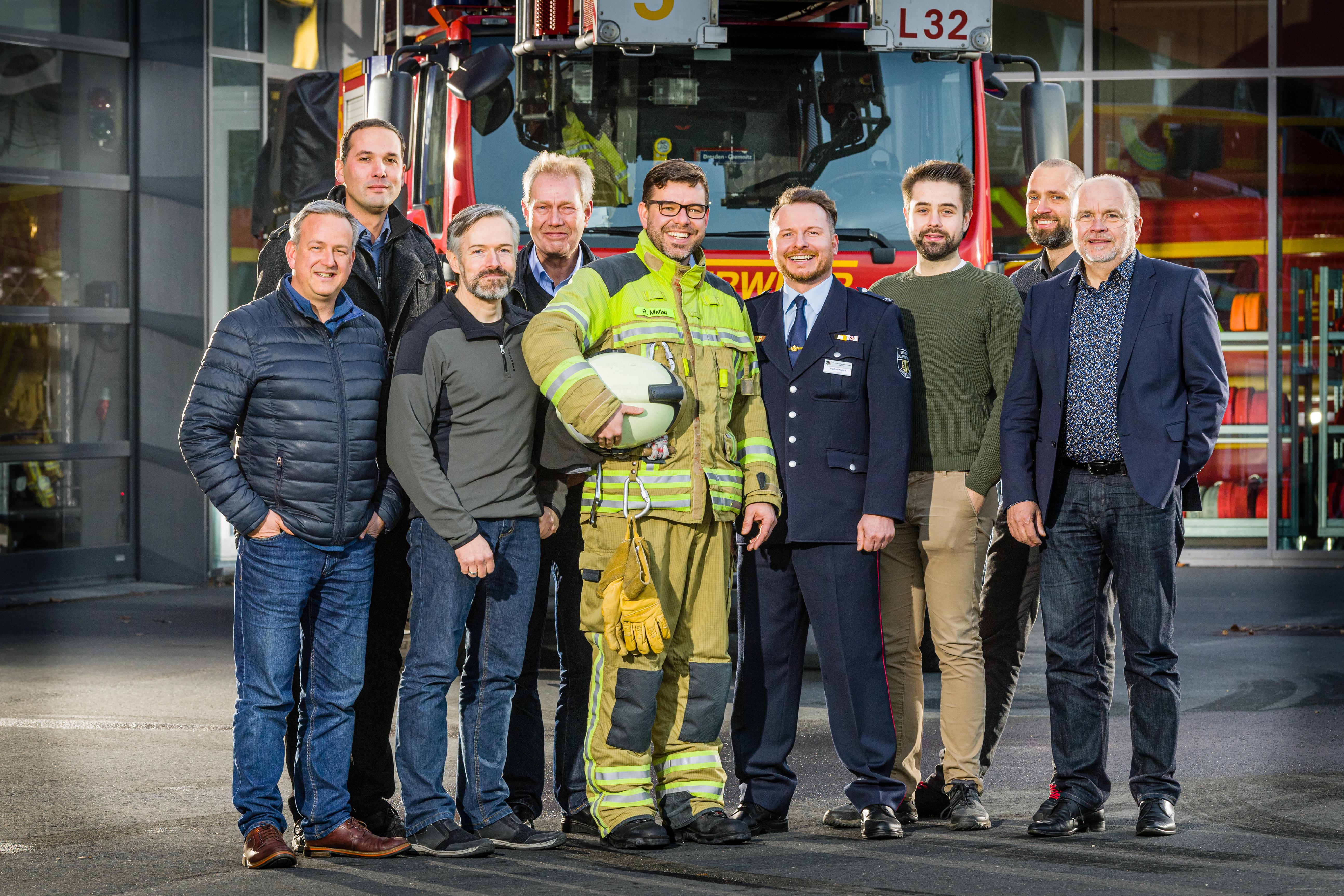 Forschungsprojektgruppe ISS Feuerwehr Dresden