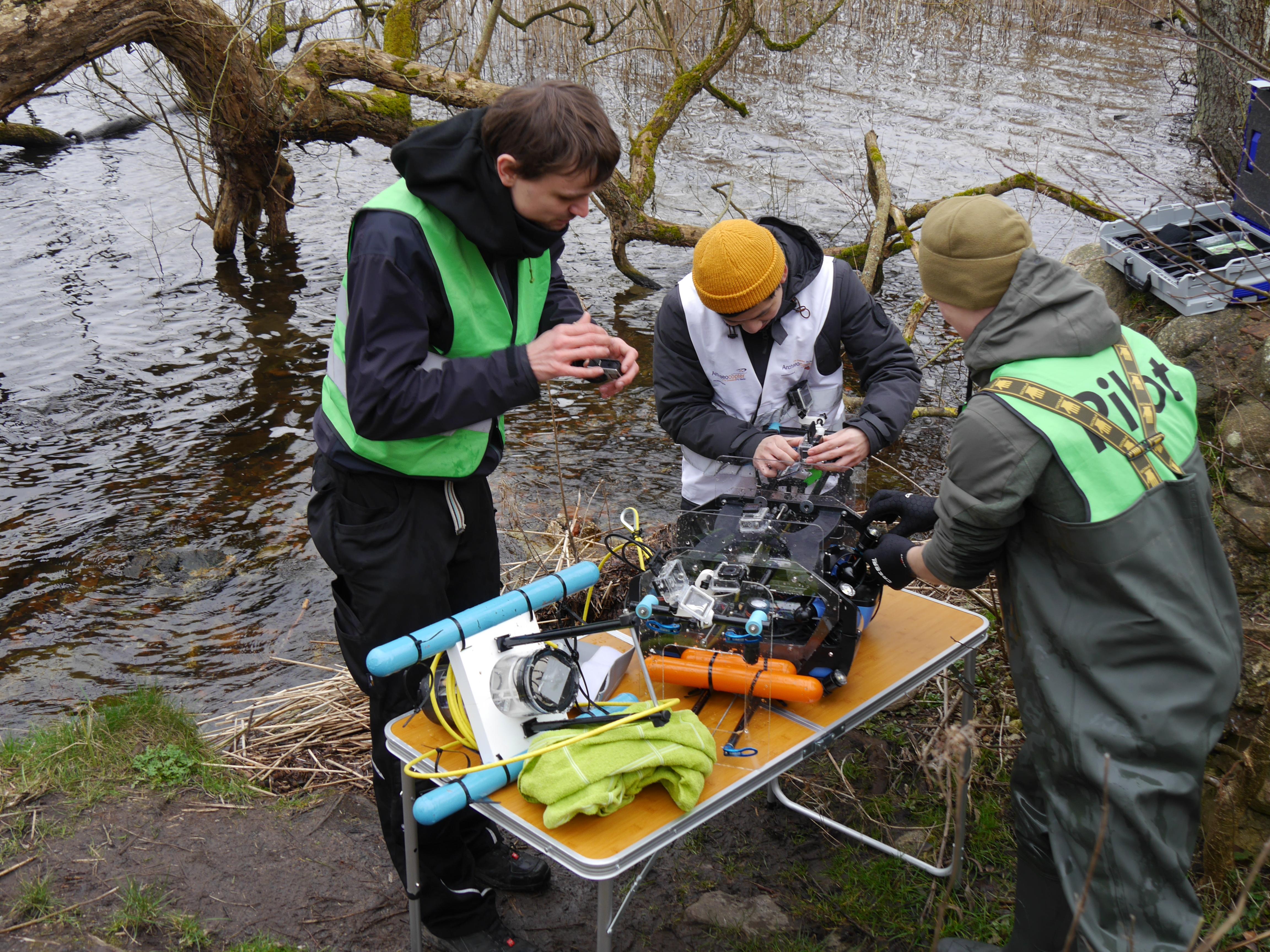 Archaeonautic-Team in Dänemark