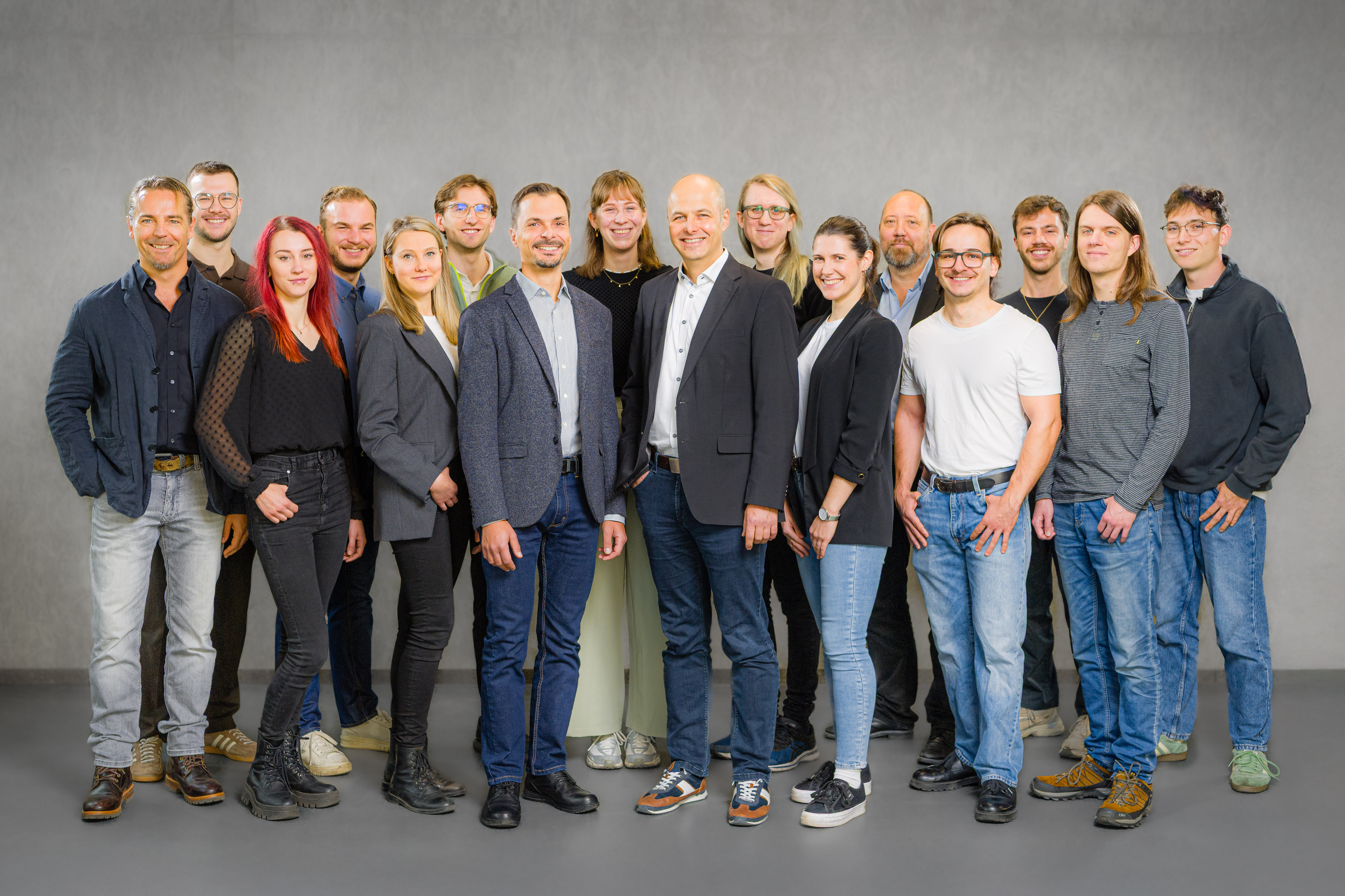 Mitglieder der AG Digitale Dienstleistungssysteme (Foto: Peter Sebb / HTWD)