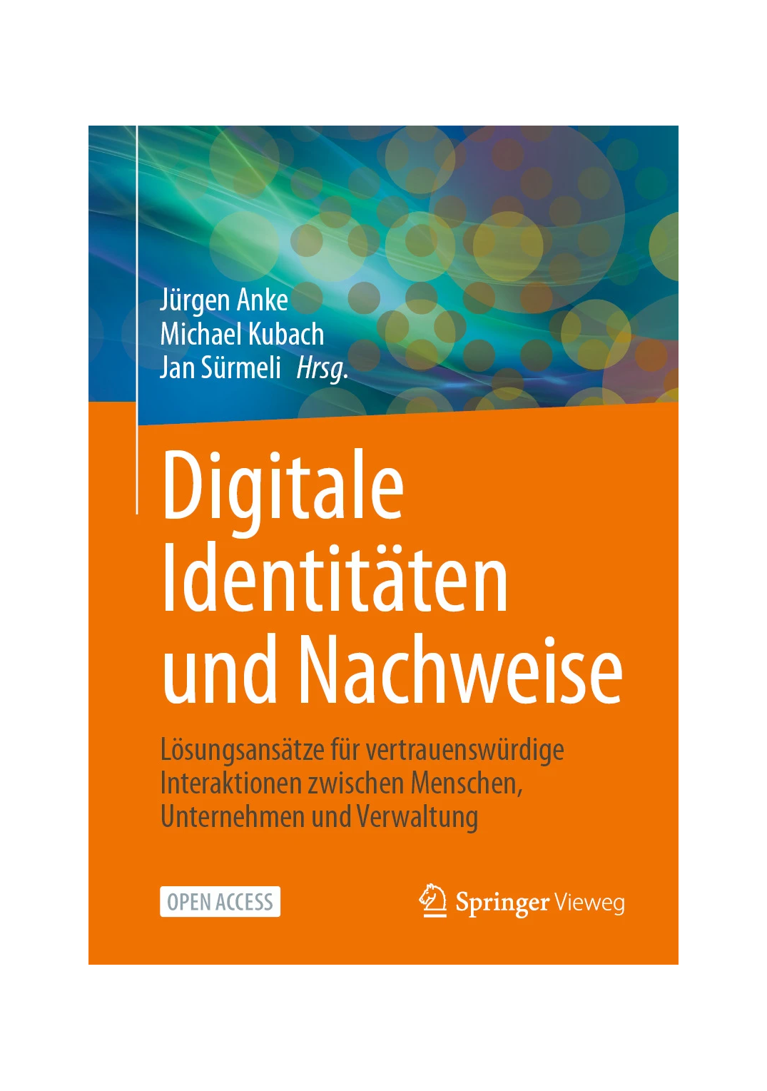 Buchcover "Digitale Identitäten und Nachweise"