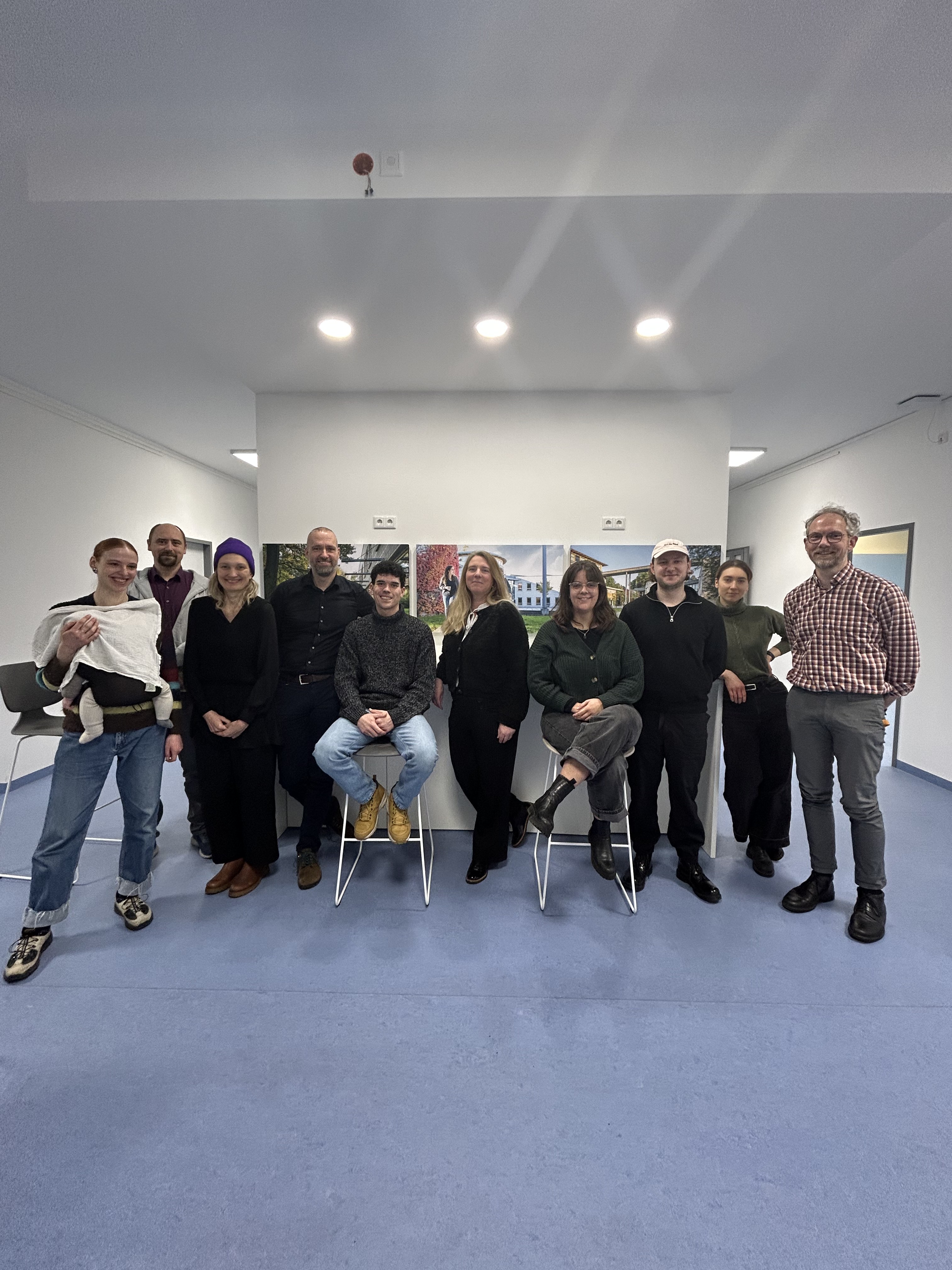 Gruppenbild der Nachwuchsforschungsgruppe