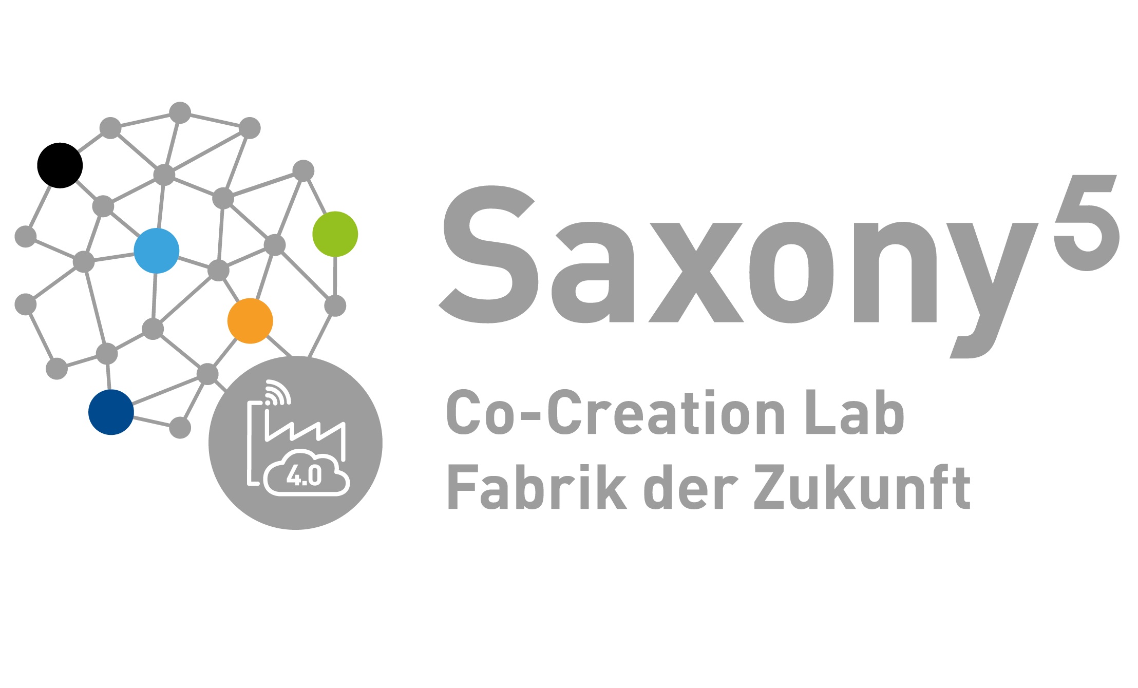 Logokombi Saxony5 und CCL Fabrik der Zukunft