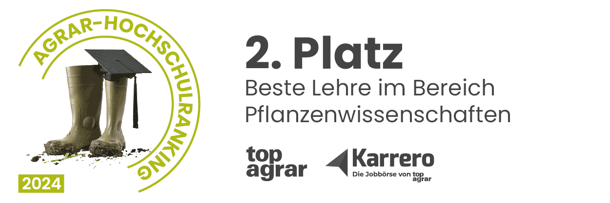 Siegel Agrarhochschulranking 2024 Siegel Agrarhochschulranking 2024