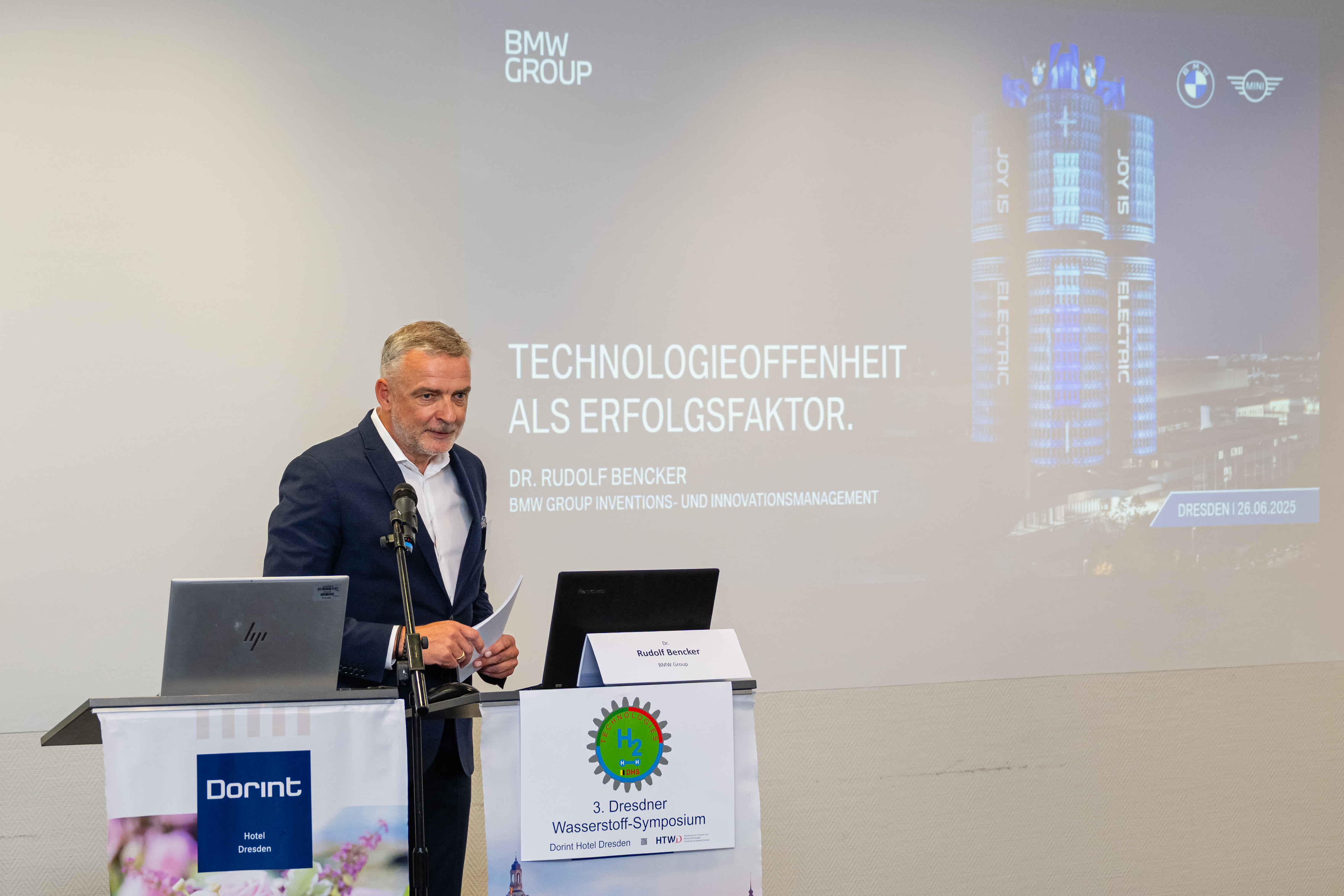 Dr. Rudolf Bencker, Dr. Michael Rath, Dr. Jürgen Guldner, BMW Group, D