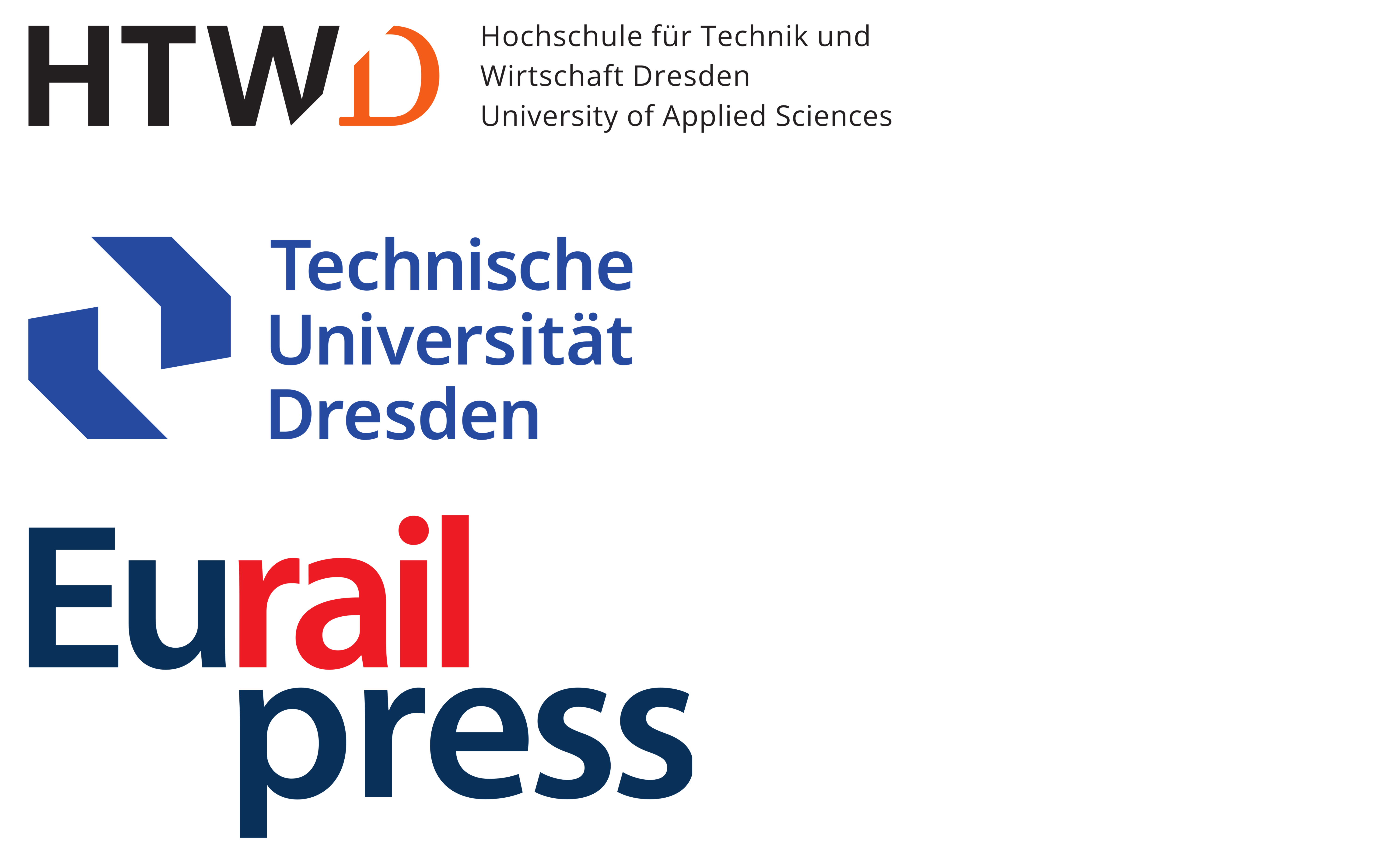 Logos der Veranstalter der Schienenfahrzeugtagung