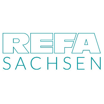 Das Bild zeigt das Logo des REFA Sachsen e.V..