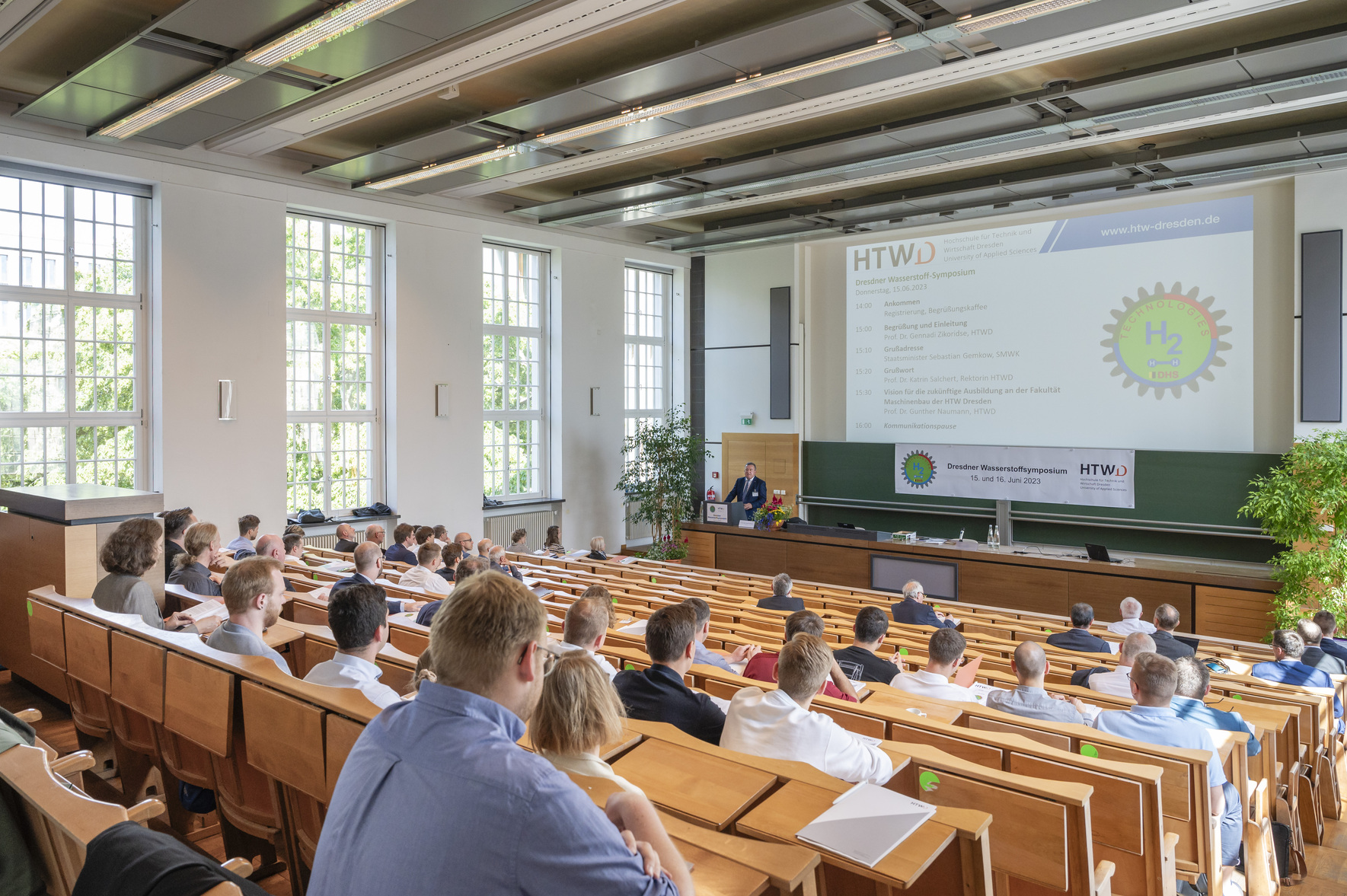 Blick in das Auditorium