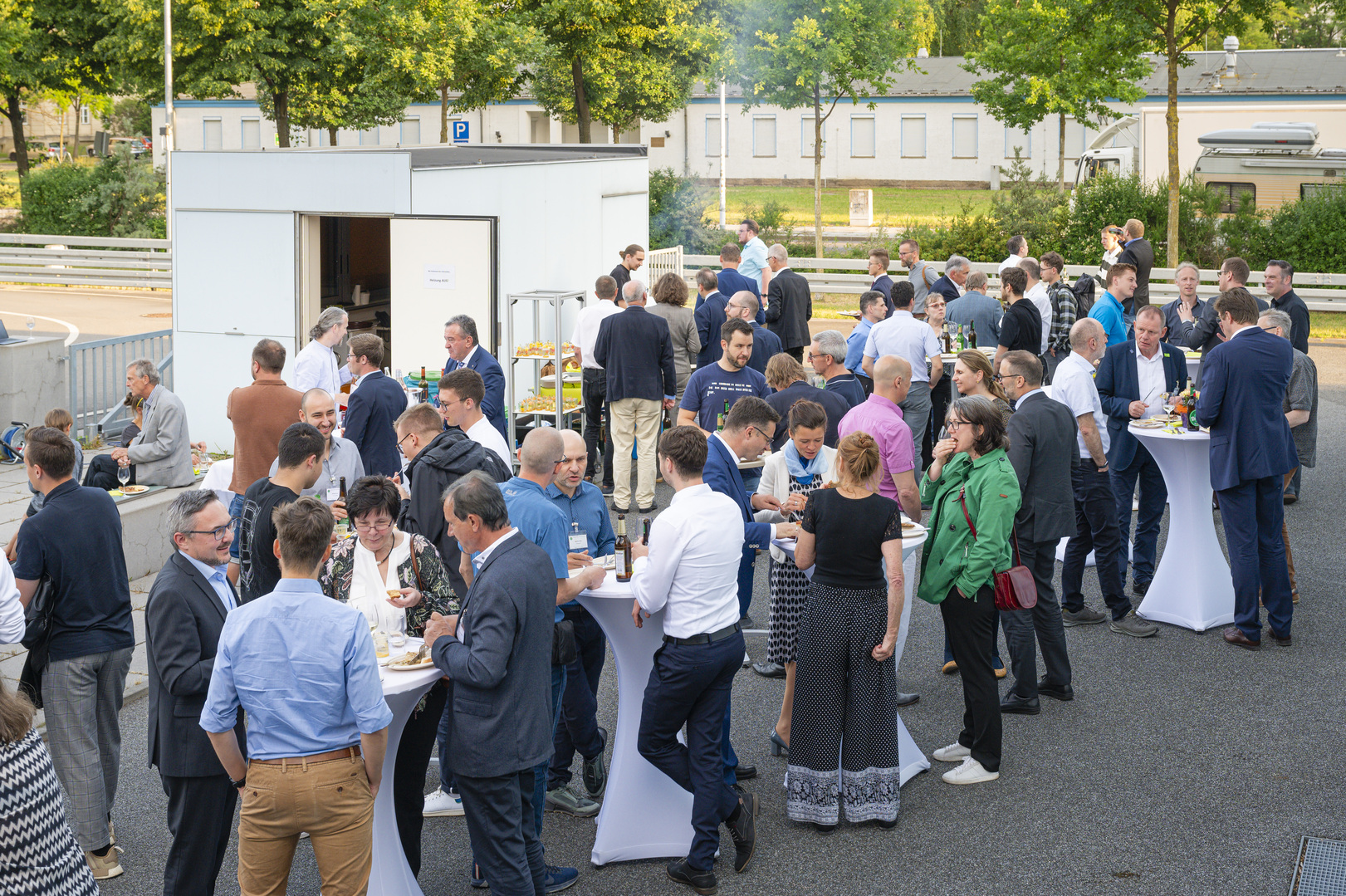 Sommerfest zum Dresdner Wasserstoff-Symposium