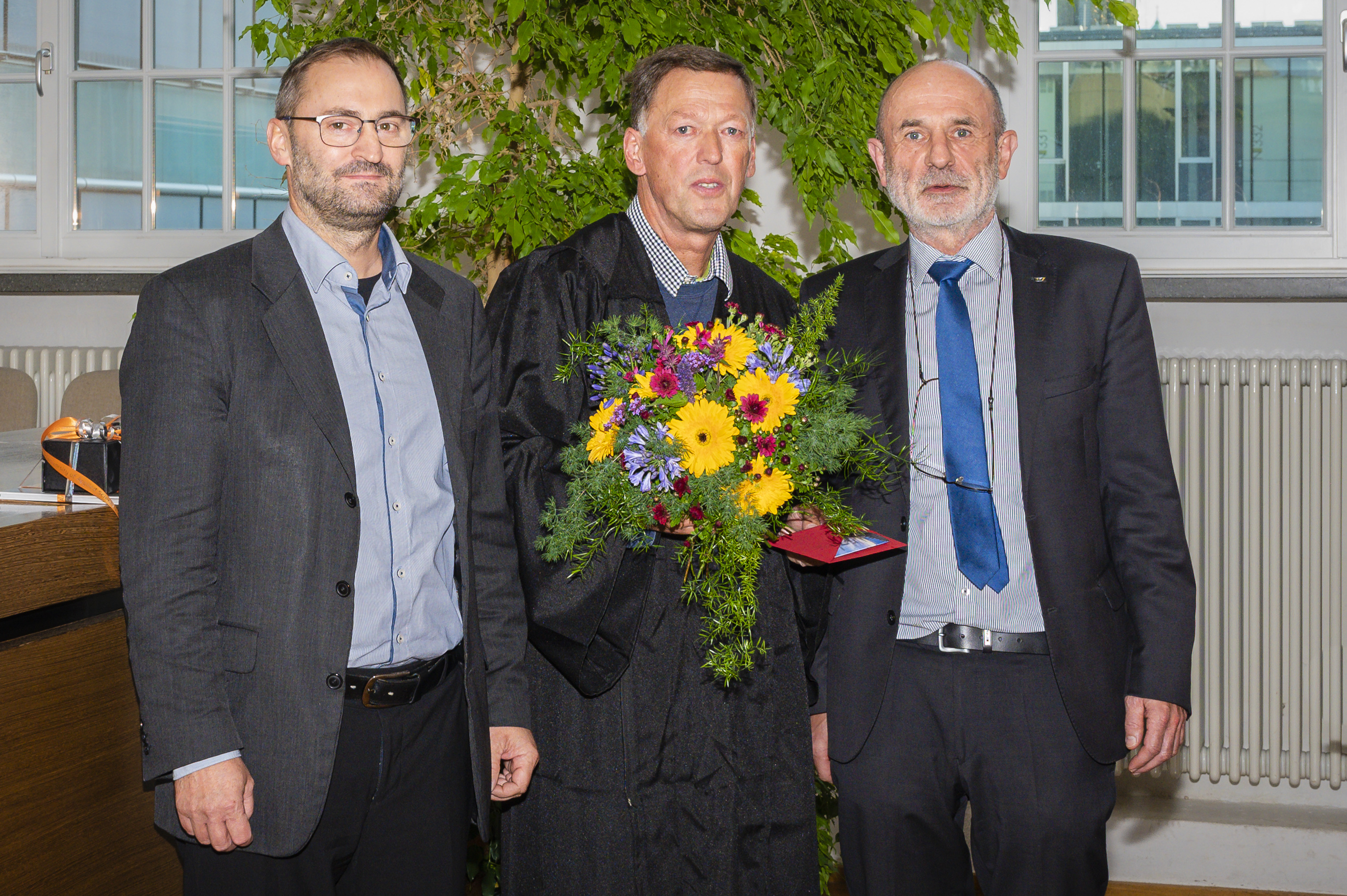 Prof. Naumann, M. Heisig, Prof. Morgenstern