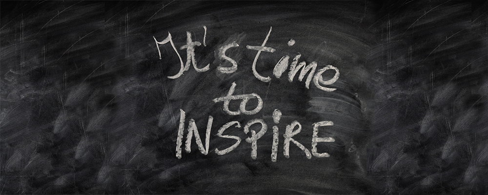 Schmuckbild "It's time to inspire!"