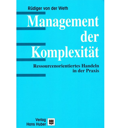 [Translate to English:] Buchcover Management der Komplexität