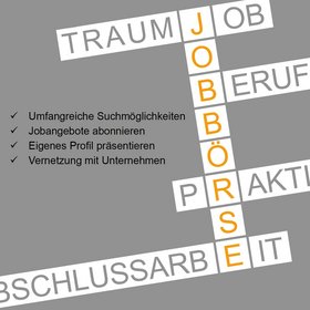 Jobbörse des Career Service - Umfangreiche Suchmögloichkeiten - Jobangebote abbonieren -Eigenes Profil präsentieren - Vernetzung mit Unternehmen