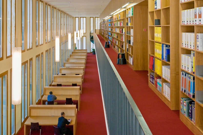 Lesesaal der Bibliothek