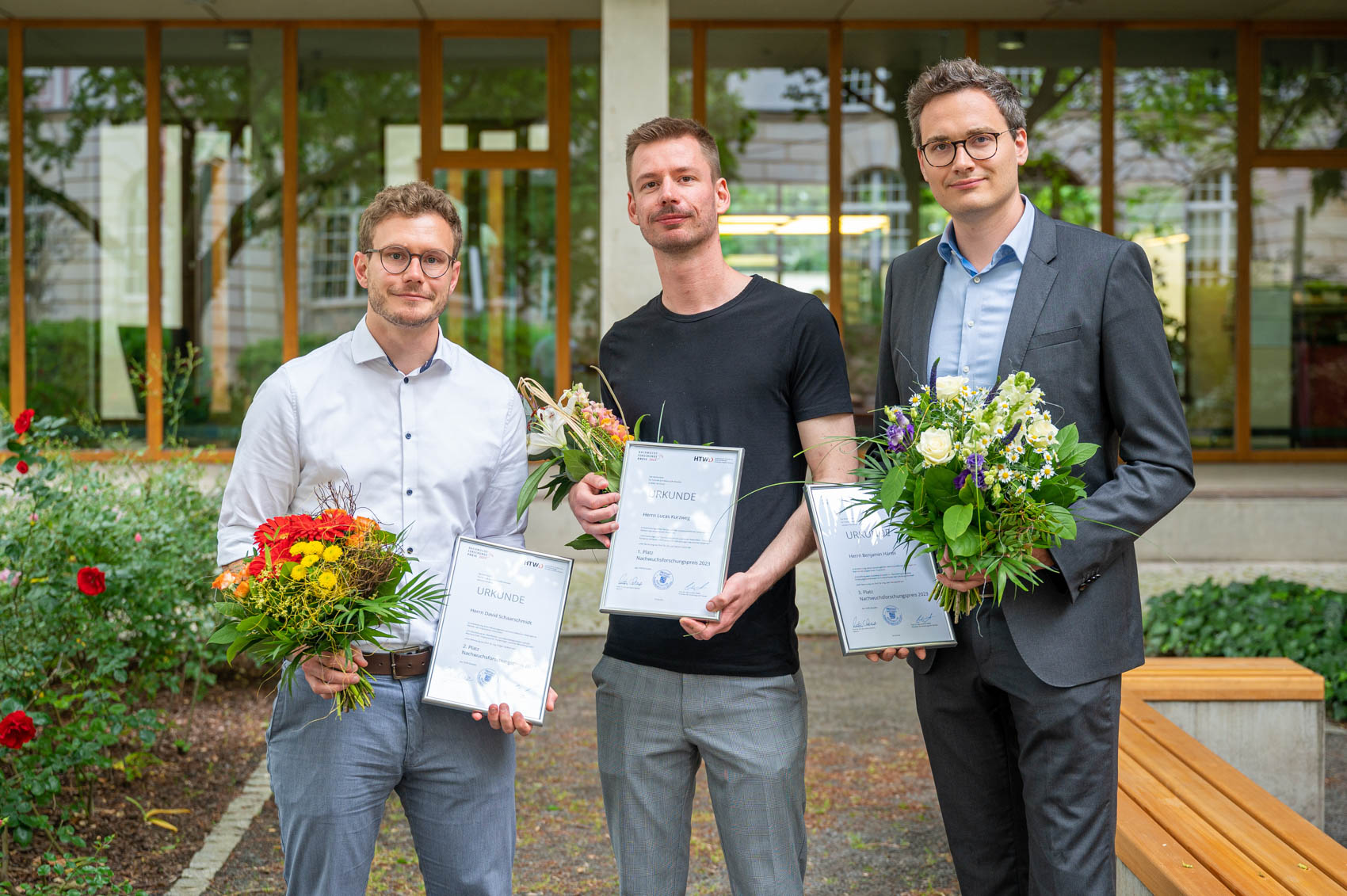 The winners of the Young Scientists Award 2023