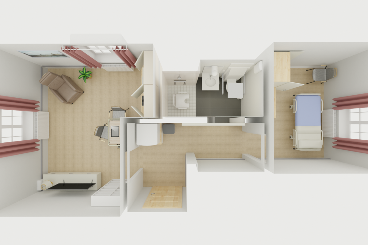 Wohnungsgrundriss