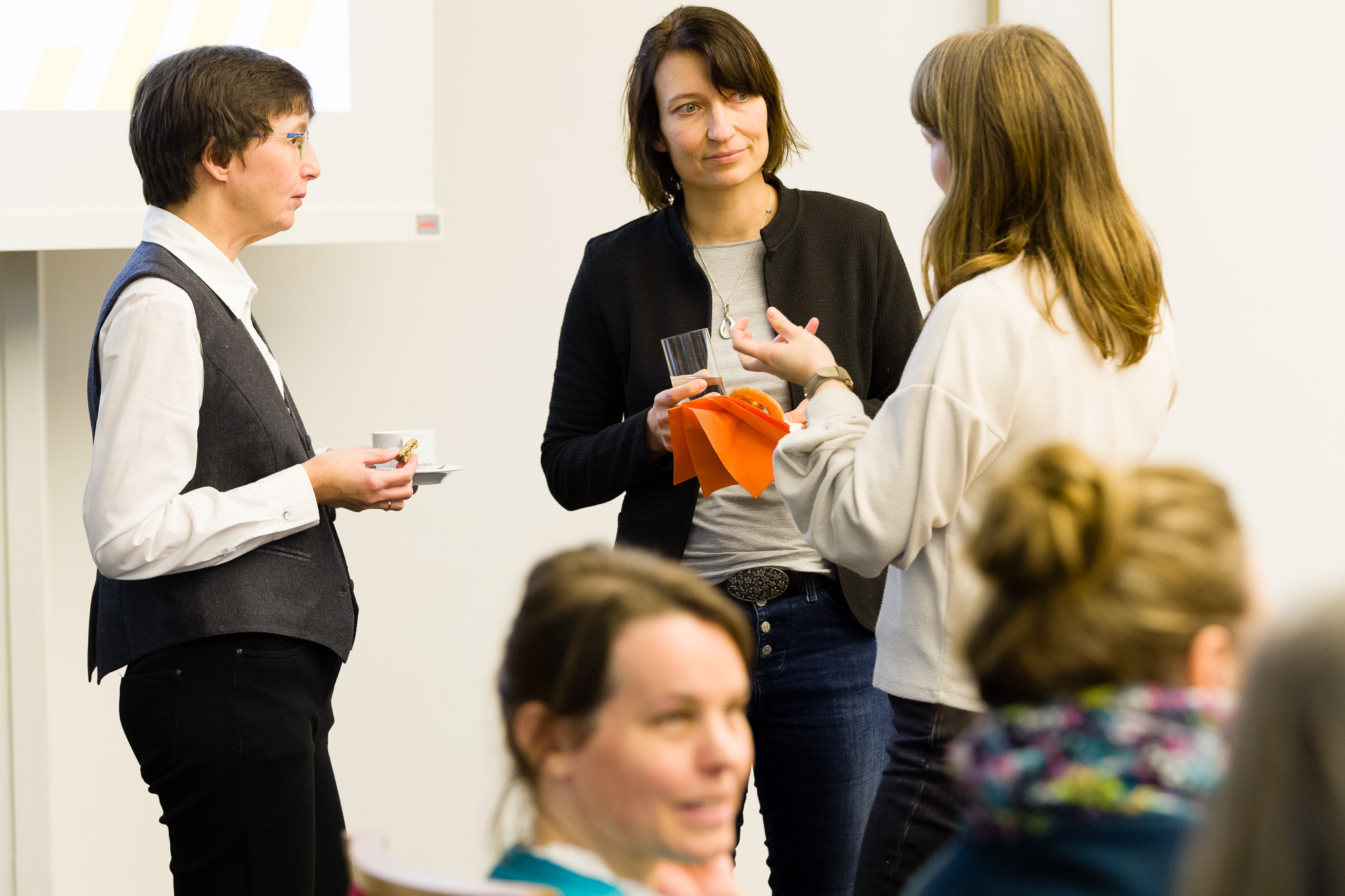 Profesorinnen der HTW Dresden im Gespräch