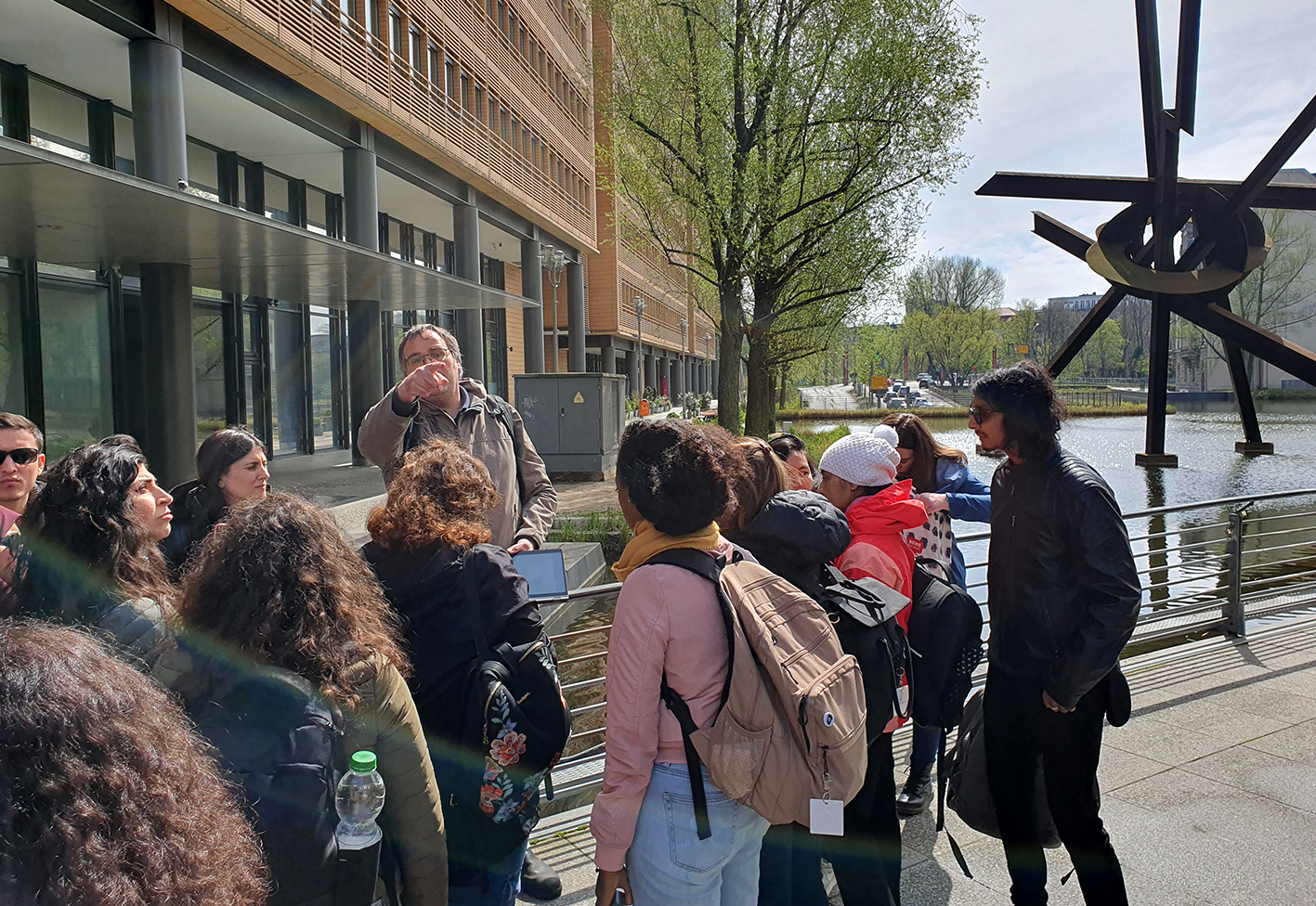 Studierendengruppe in Berlin