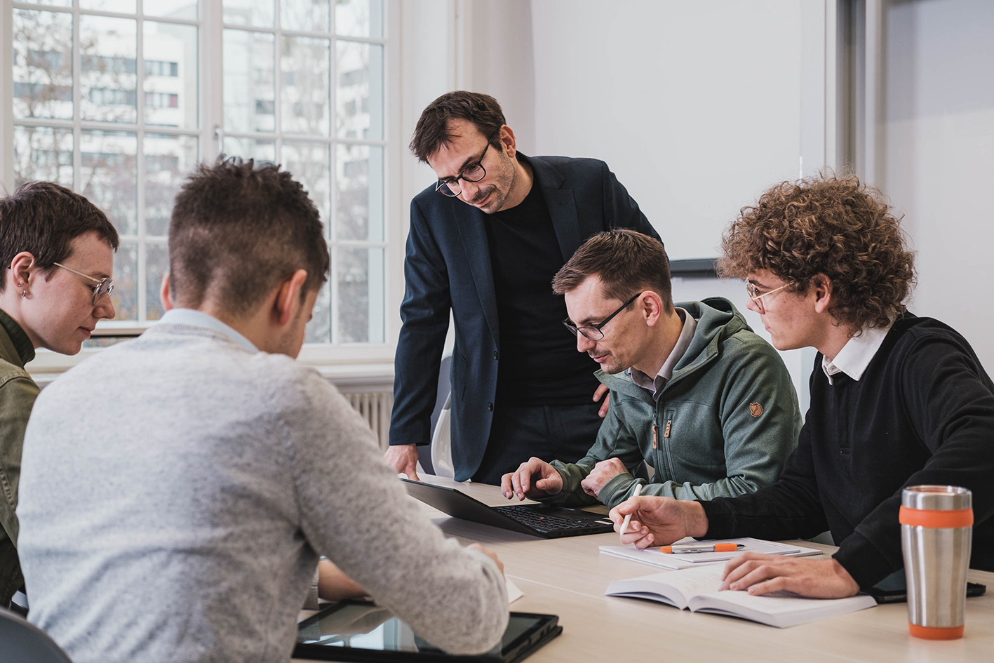 Gruppe von Studierenden