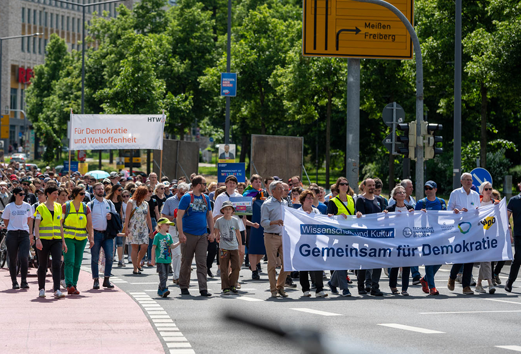 Demonstrationszug