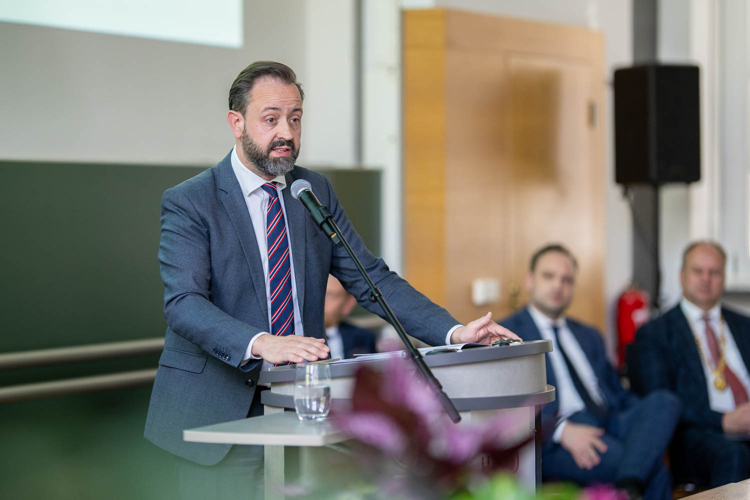 [Translate to English:] Wissenschaftsminister Sebastian Gemkow