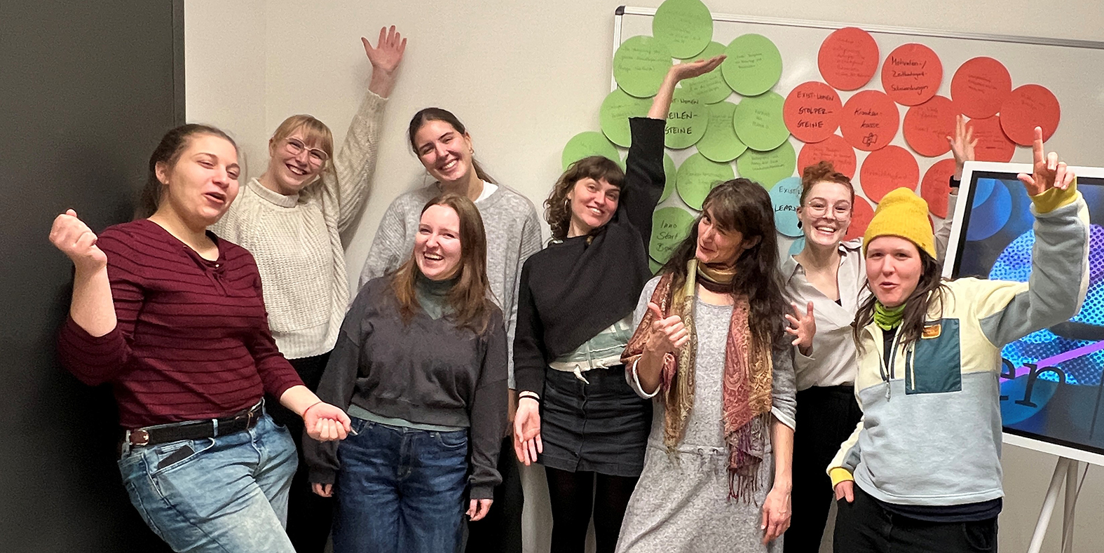 Teilnehmerinnen von EXIST Woman