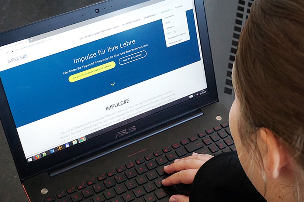 Die neue Website „Impuls#e“ gibt praktische Tipps für den Einsatz von digitalen Medien in der Lehre.