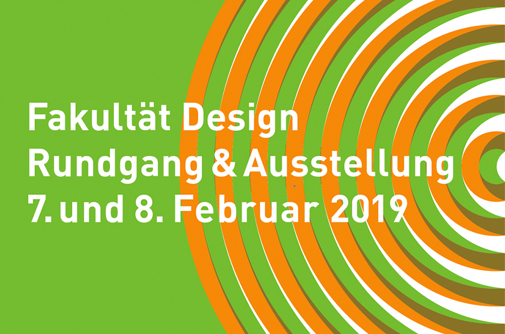 Die Fakultät Design lädt am 7. und 8. Februar zum Rundgang durch ihre Werkschau ein.