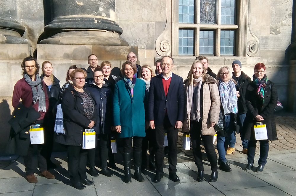 Finnische Studierende zu Gast