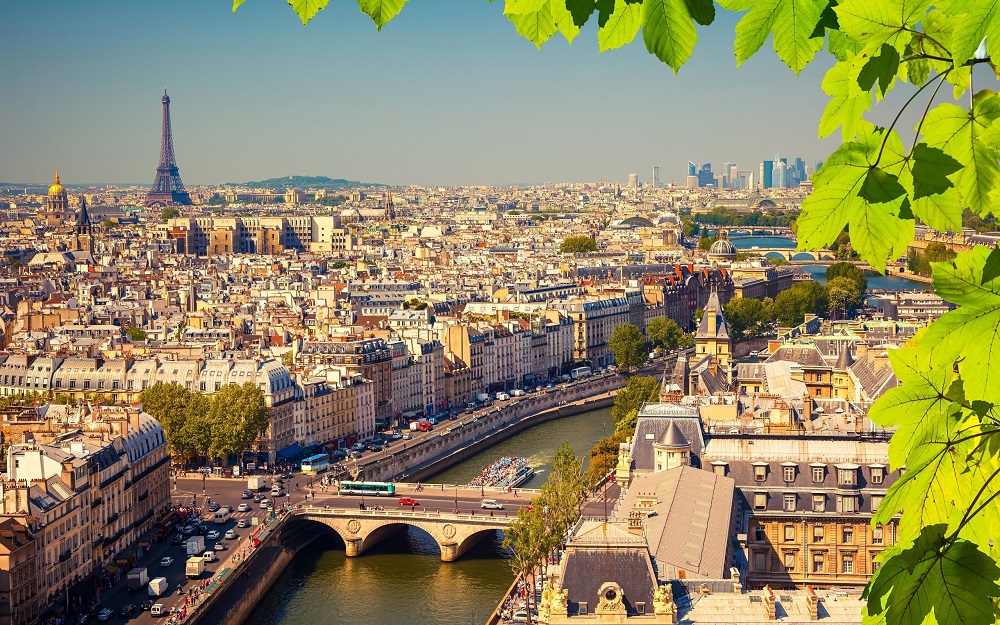 Blick auf Paris