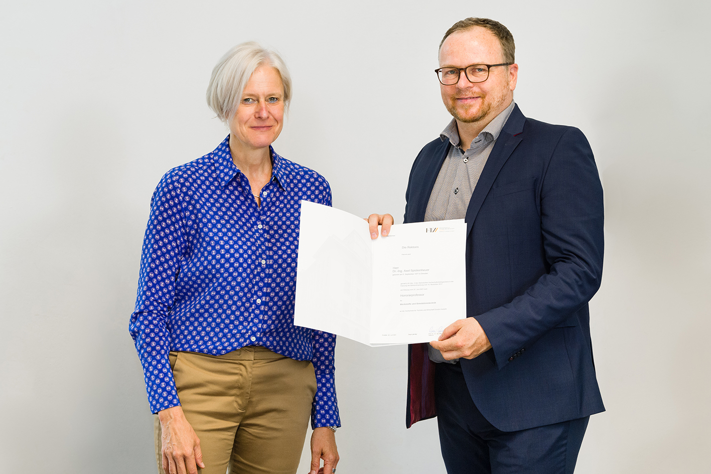 Prof. Katrin Salchert, Dr. Axel Spickenheuer
