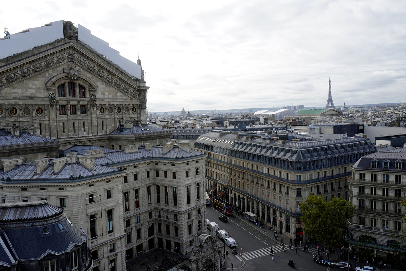 [Translate to English:] Blick auf Paris