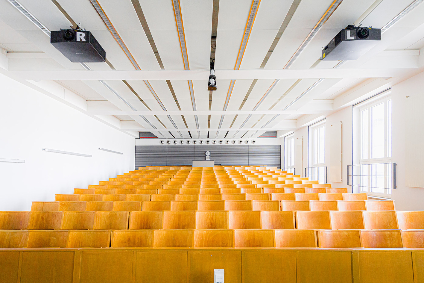 Einblick in einen Hörsaal der Fachhochschule