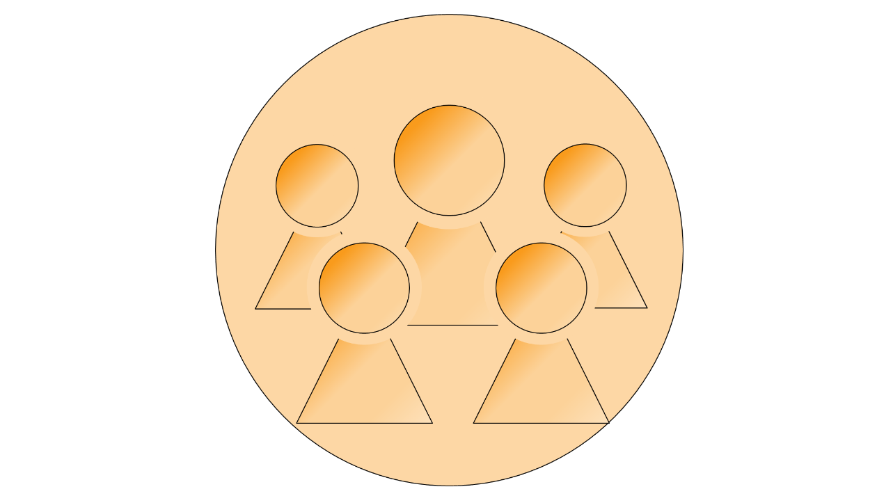 Schmuckbild zur Darstellung der Integrationsphase. Hier steht die vollständige Integration in die Arbeitsaufgabe und das Arbeitsumfeld im Vordergrund.
