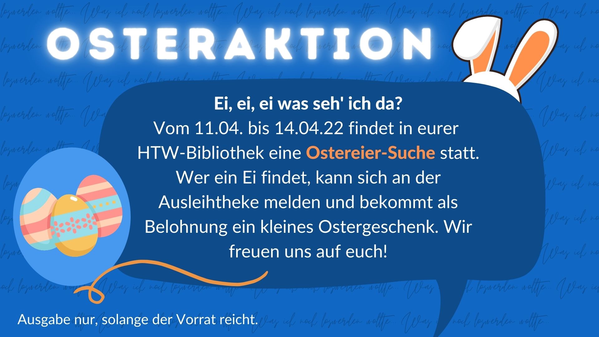Osteraktion Bibliothek Osteraktion Bibliothek