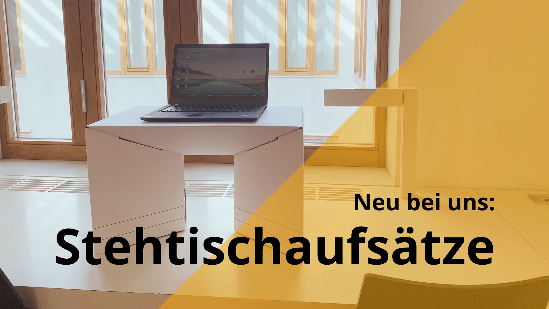 Neu bei uns: Stehtischaufsätze