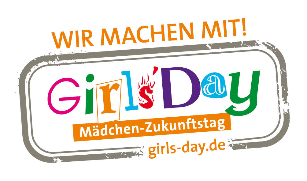 [Translate to English:] Logo Girls' Day "Wir machen mit!"