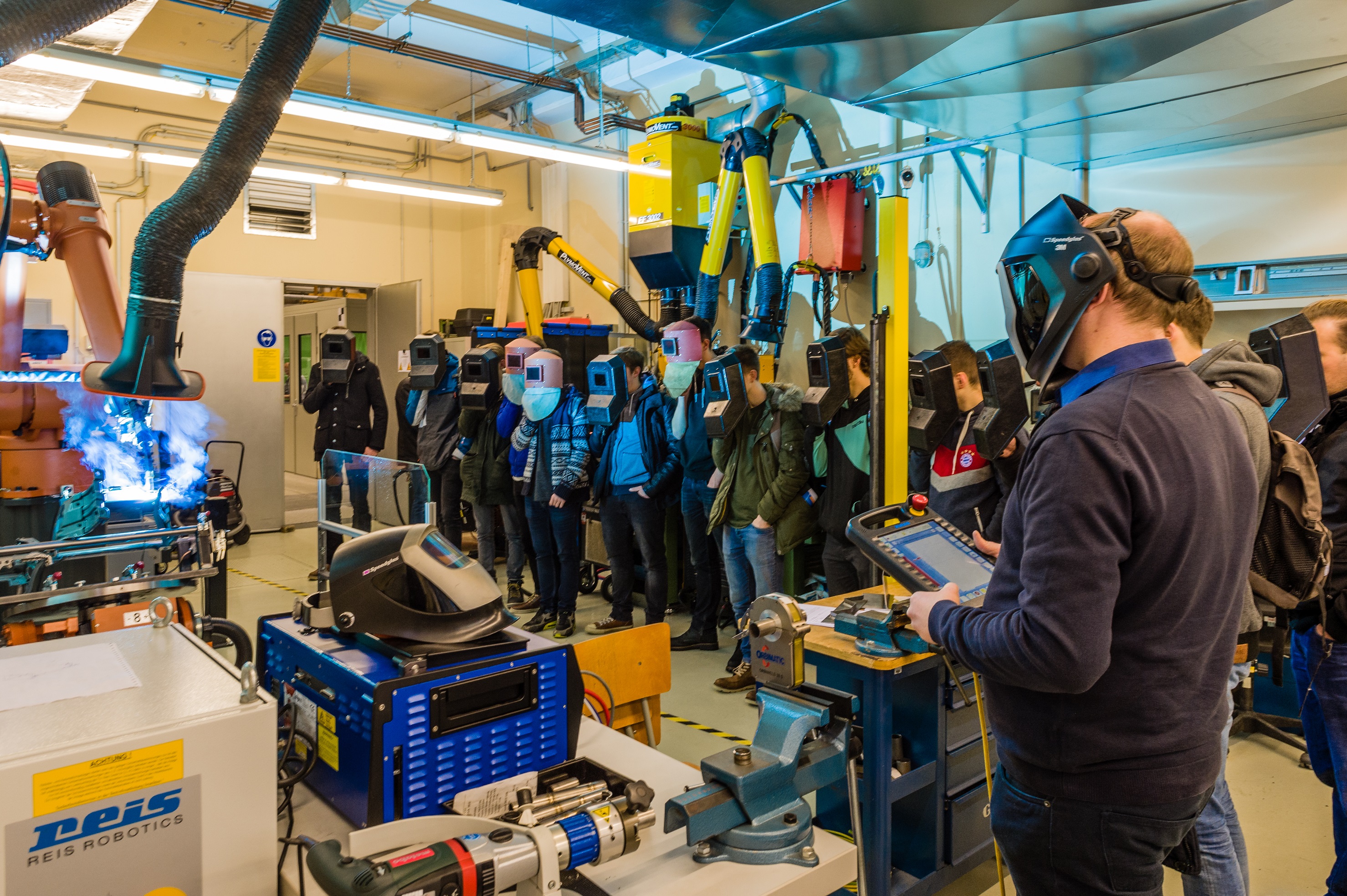 Laborbesichtigung am Tag der offenen Tür